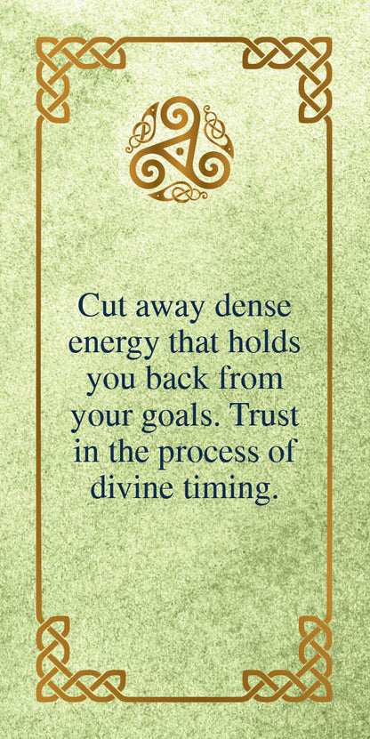 Motivational quote with decorative elements on a green background