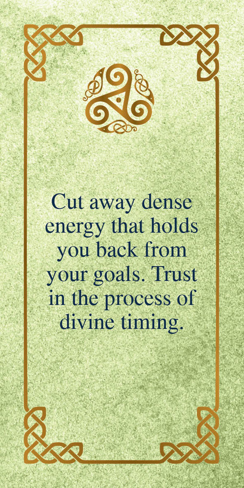 Motivational quote with decorative elements on a green background