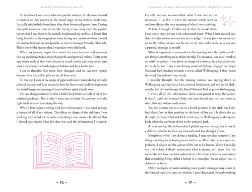 Book interior with text and a decorative illustration of a book.