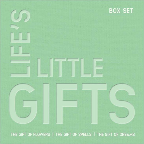 Book cover of 'Life's Little Gifts' box set on a green background