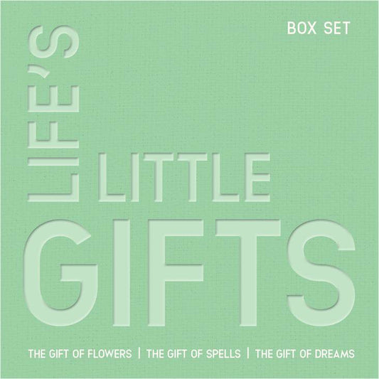 Book cover of 'Life's Little Gifts' box set on a green background