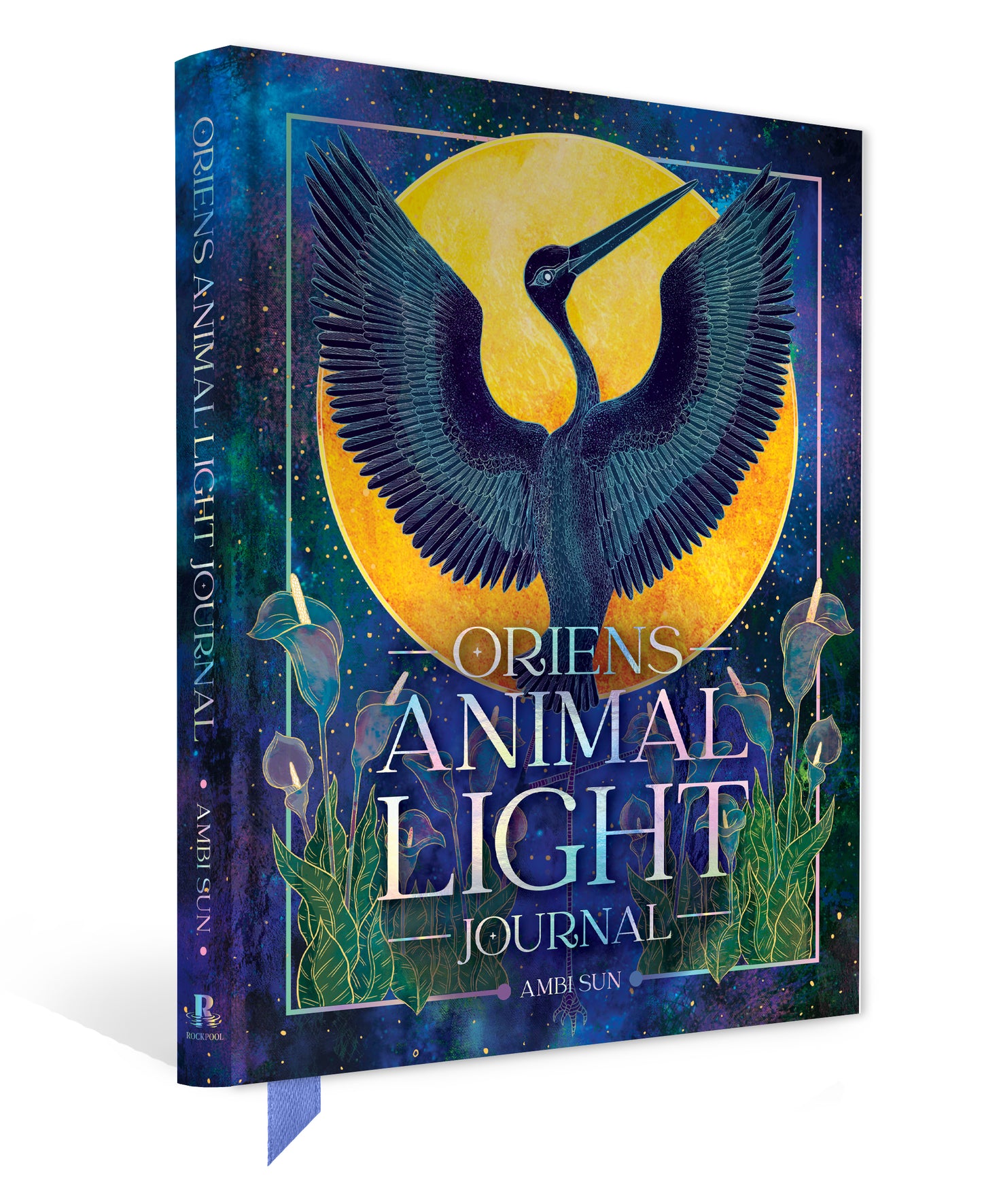 Book titled 'Oriens Animal Light Journal'  by Ambi Sun with a bird design on the cover