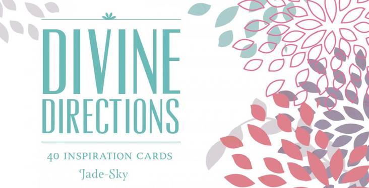 Box cover of 'Divine Directions' with floral design on a white background