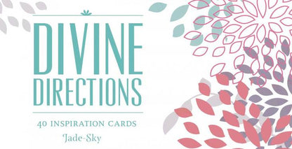 Box cover of 'Divine Directions' with floral design on a white background