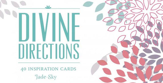 Box cover of 'Divine Directions' with floral design on a white background