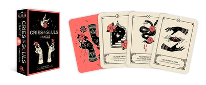box set oracle cards from Cries of the Souls Oracle featuring illustrated oracle cards