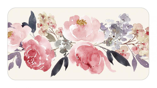 Floral design on a white background