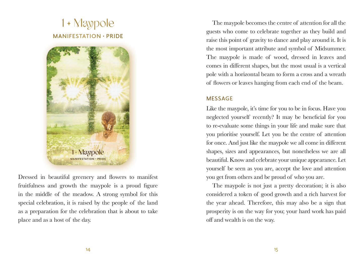 Magpole product with description and message text on a white background