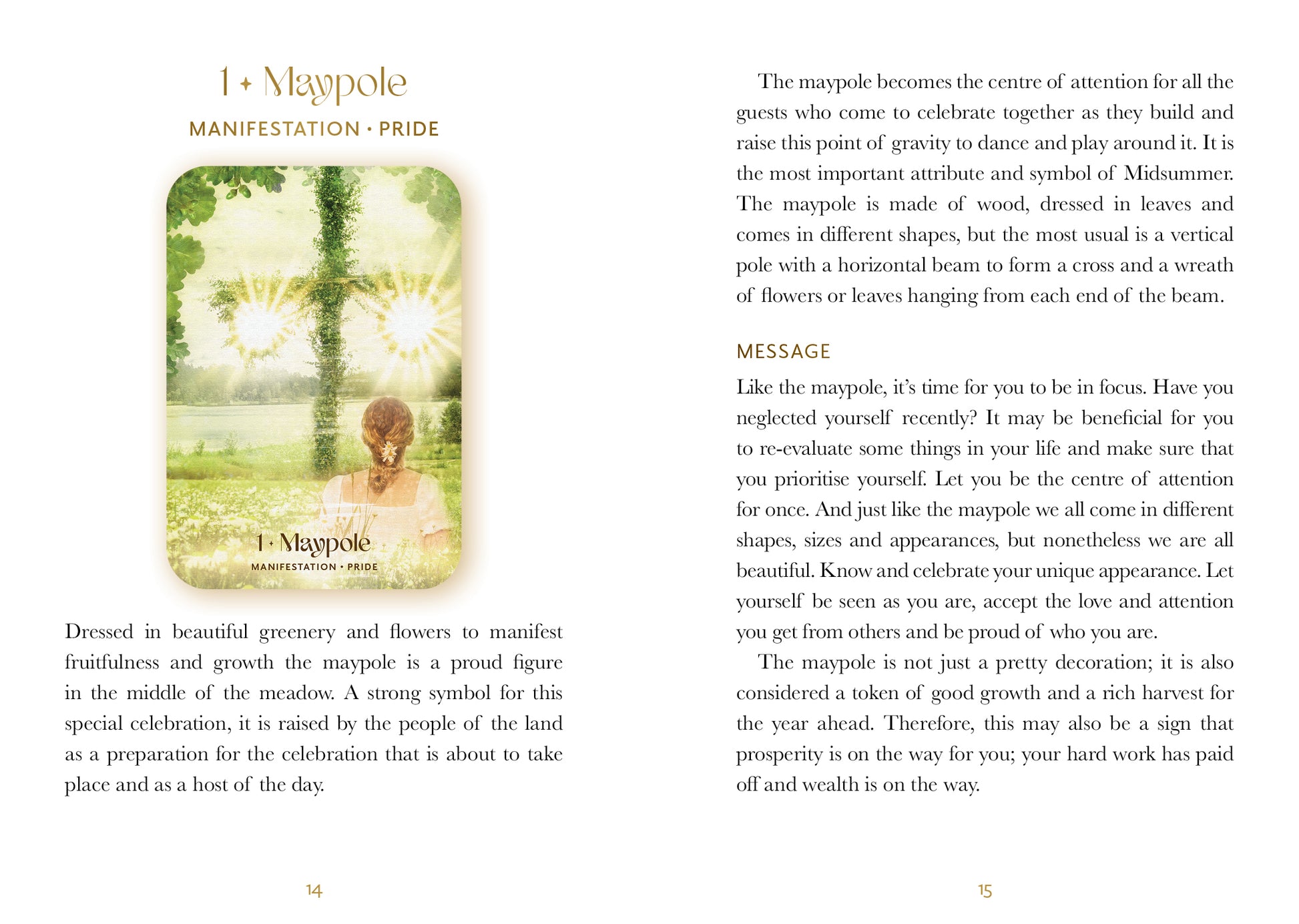 Magpole product with description and message text on a white background