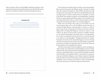 Book page with text and a minimalistic design