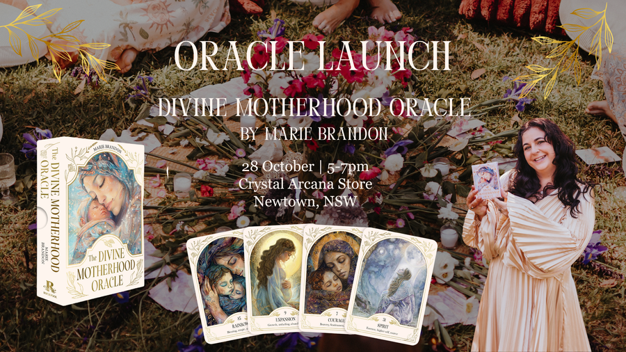 The Divine Motherhood Oracle by Marie Brandon | Sydney Oracle Launch