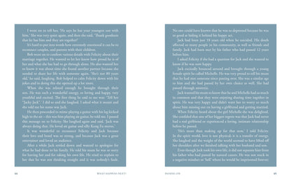Two pages of text with a blue background