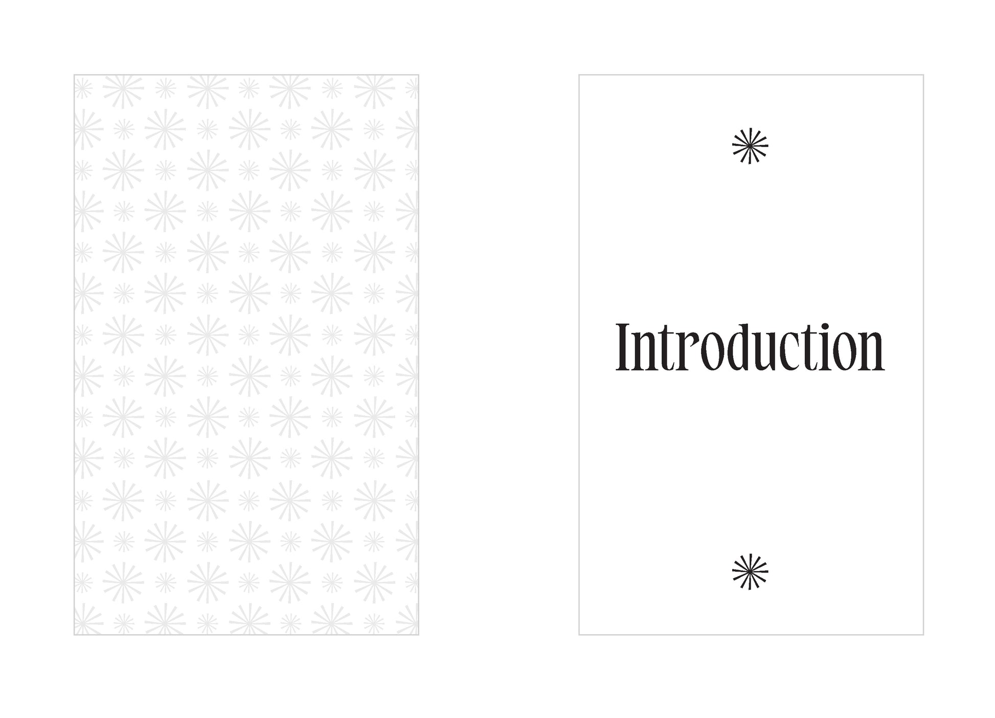 Text 'Introduction' on a white background with decorative elements.